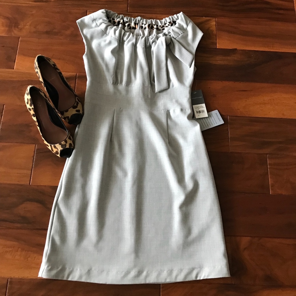 Donna Ricco Grey Dress